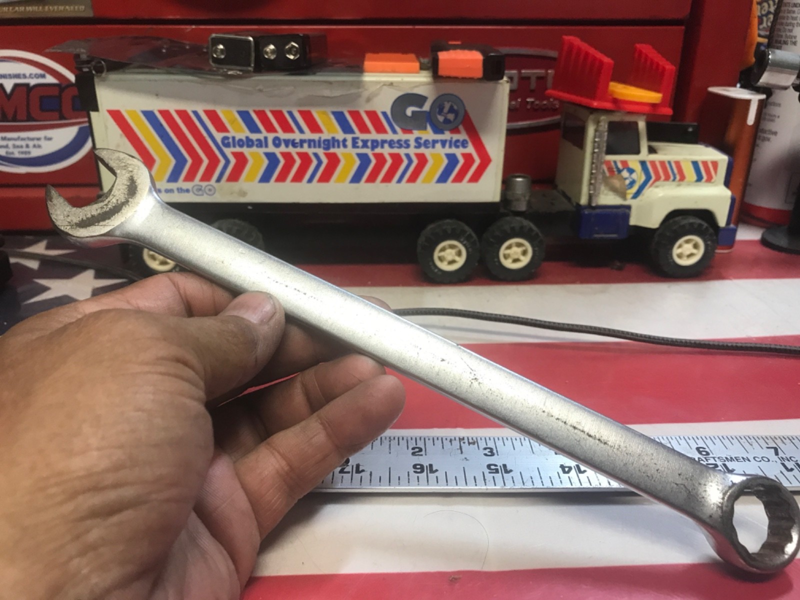 Blue point tools wrench 11/16” satin finish BLPCW1116 RRRR