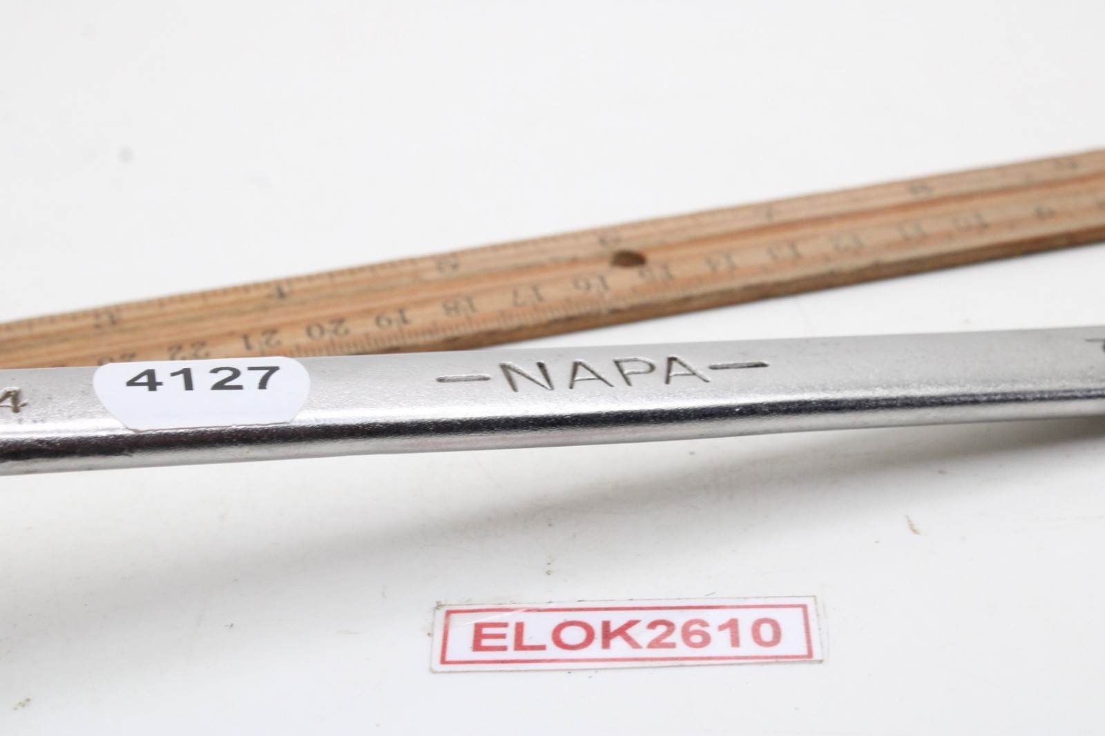 Napa Tools NDF 108 7/8″ x 3/4″ 12 Point SAE Offset Box-End Wrench 11.5″ USA