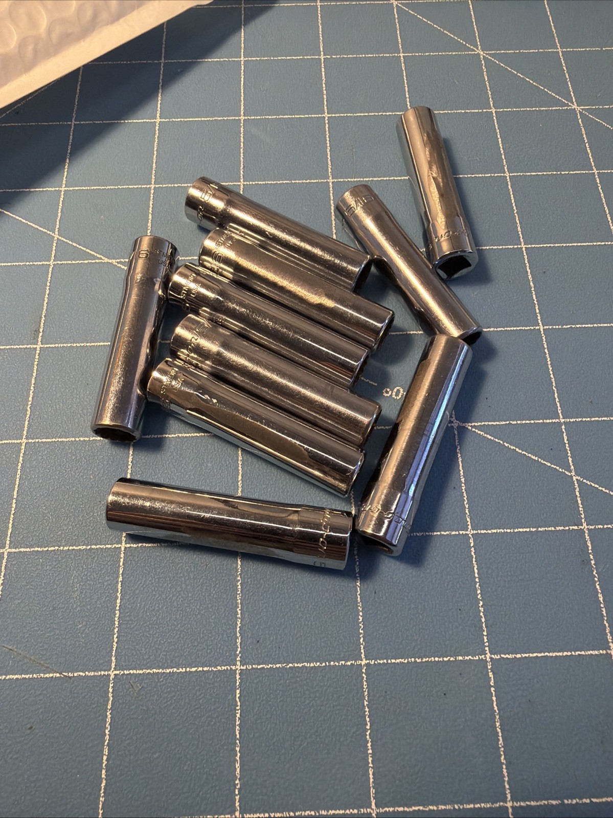 Snap On Tools STMD10 5/16″ SAE Deep Socket 1/4″ Drive 12 Point USA U get 1 of 10
