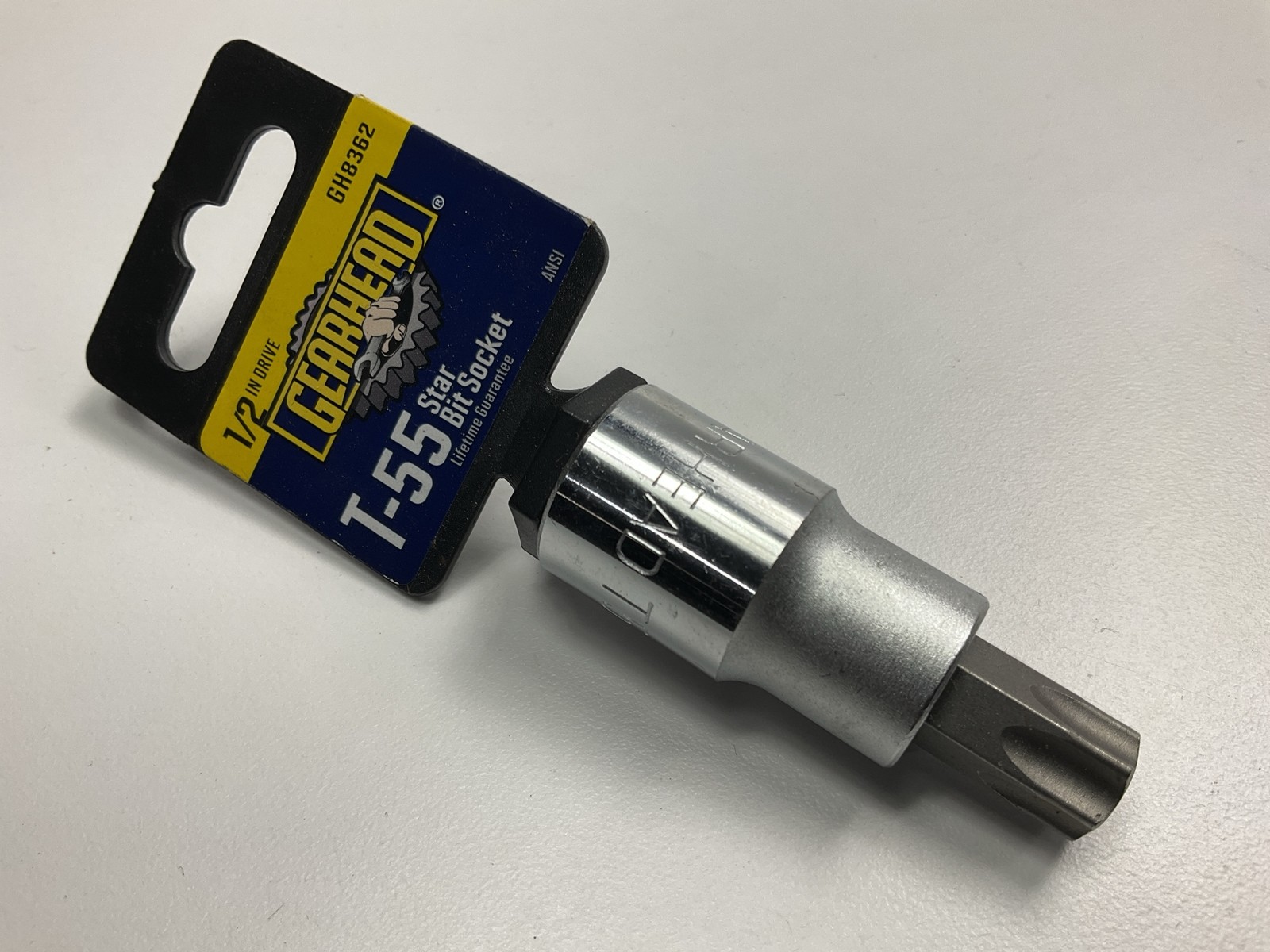 Gearhead GH8362 T-55 Star Bit Socket, 1/2″ Drive