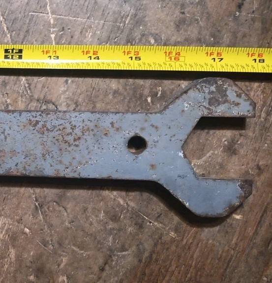 1/2 Inch Thick, 18 Inches Long, Open Ended Each End, Wrench 1-1/2″ x 1-3/4″