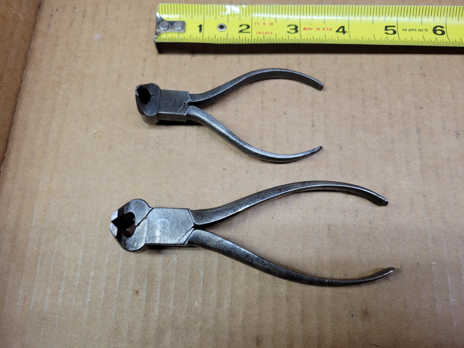 Vintage LHT Rooster logo France Precision End Cutting Nippers Jeweler/Watchmaker