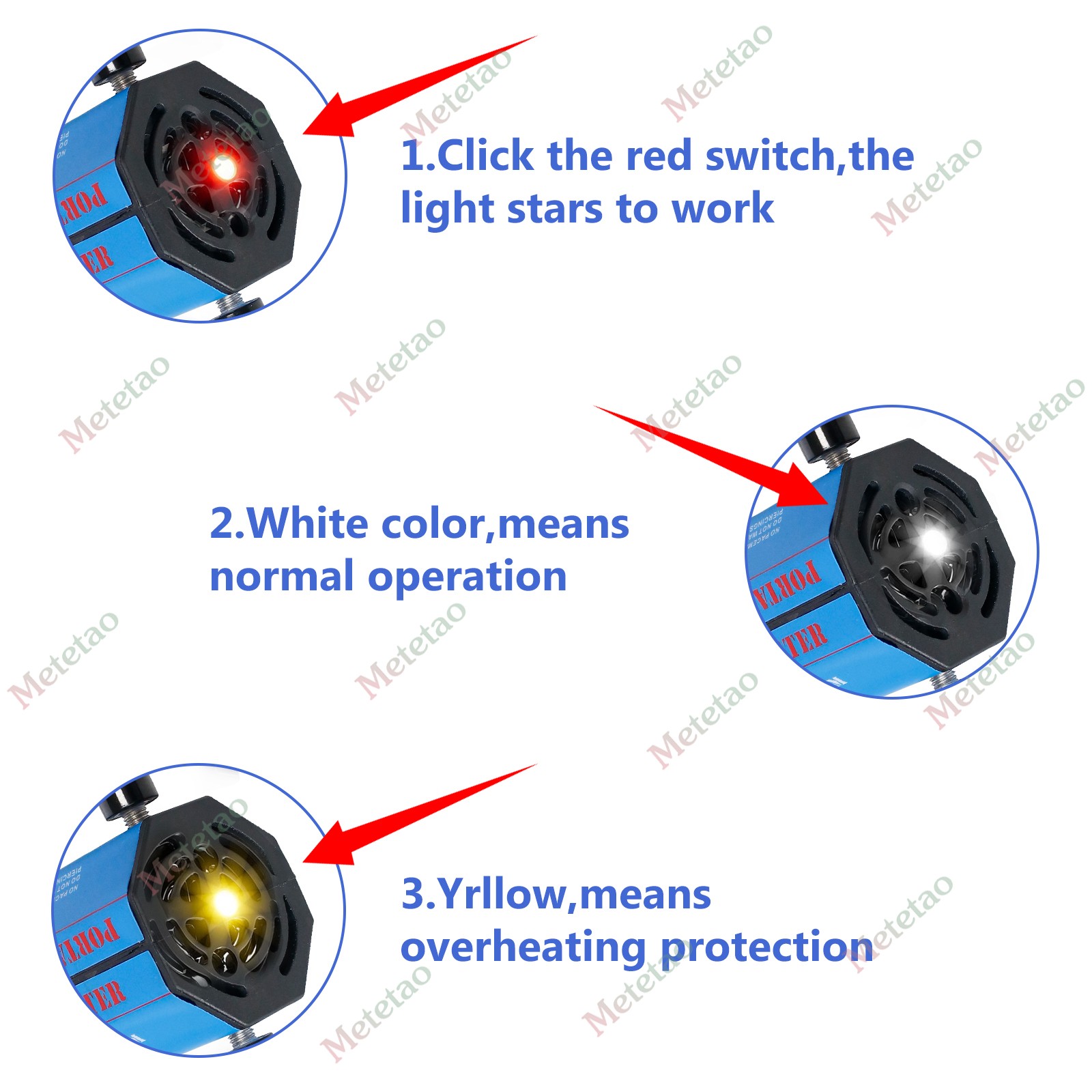 1300W Induction Heater Magnetic Induction Heater Kit 10 Coils Thermal Protection