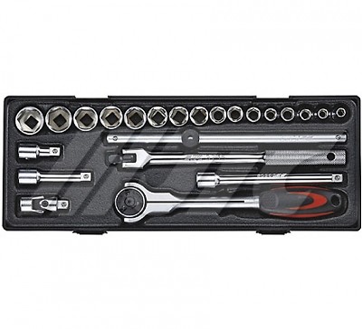 JTC 3/8″DR.23PCS SOCKET SET 6~22 MM, JTC TOOLS # K3234