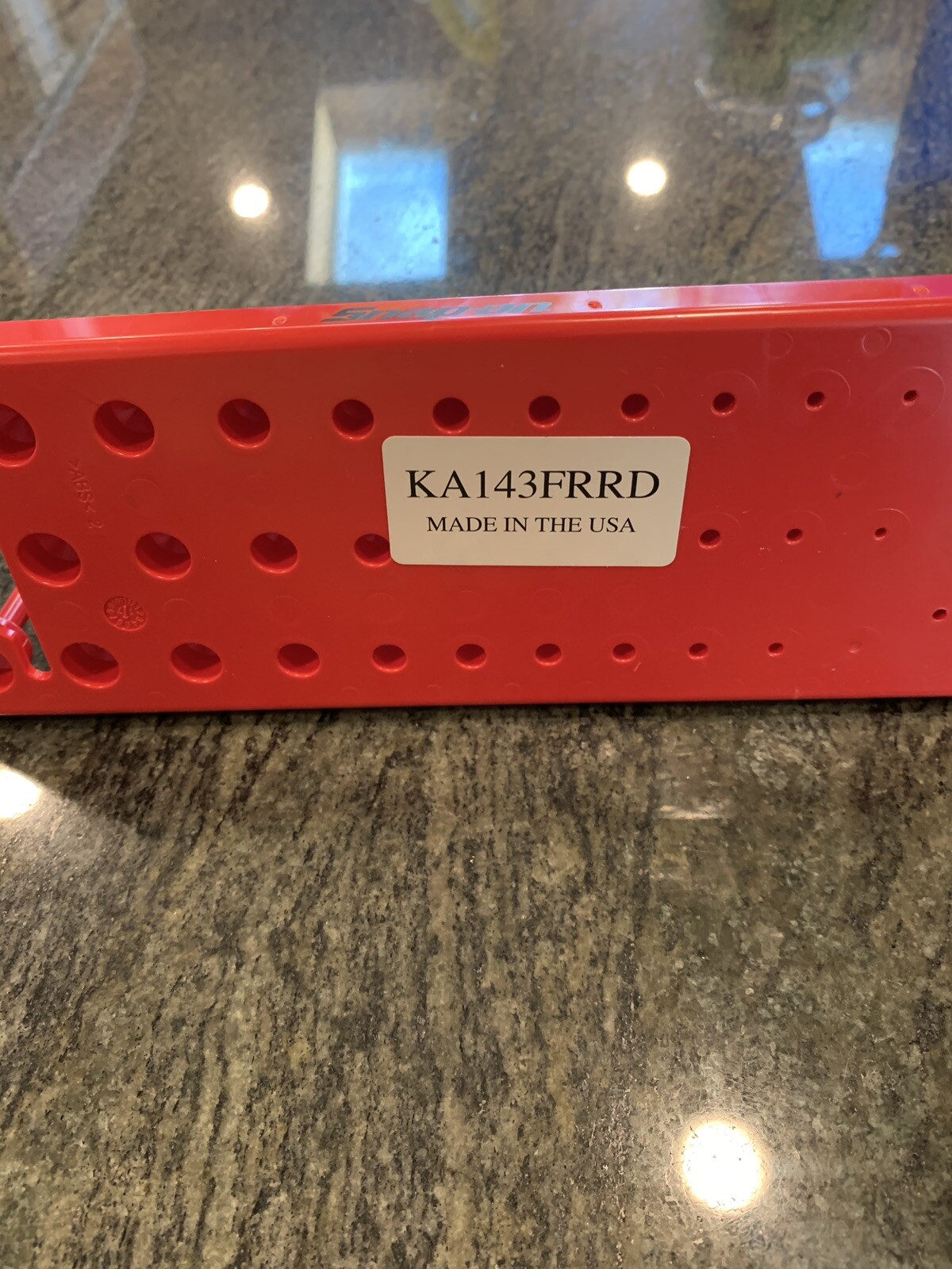 Snap On ka143frrd 1/4″ sae post 3 row socket tray red