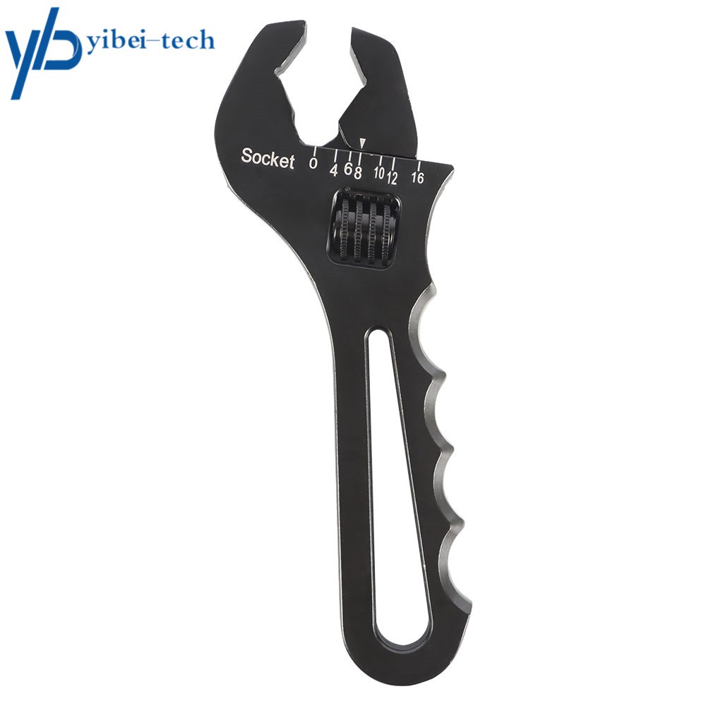 3AN-16AN Adjustable An Fitting Wrench Aluminum For An Hose Adapters Ends Spanner