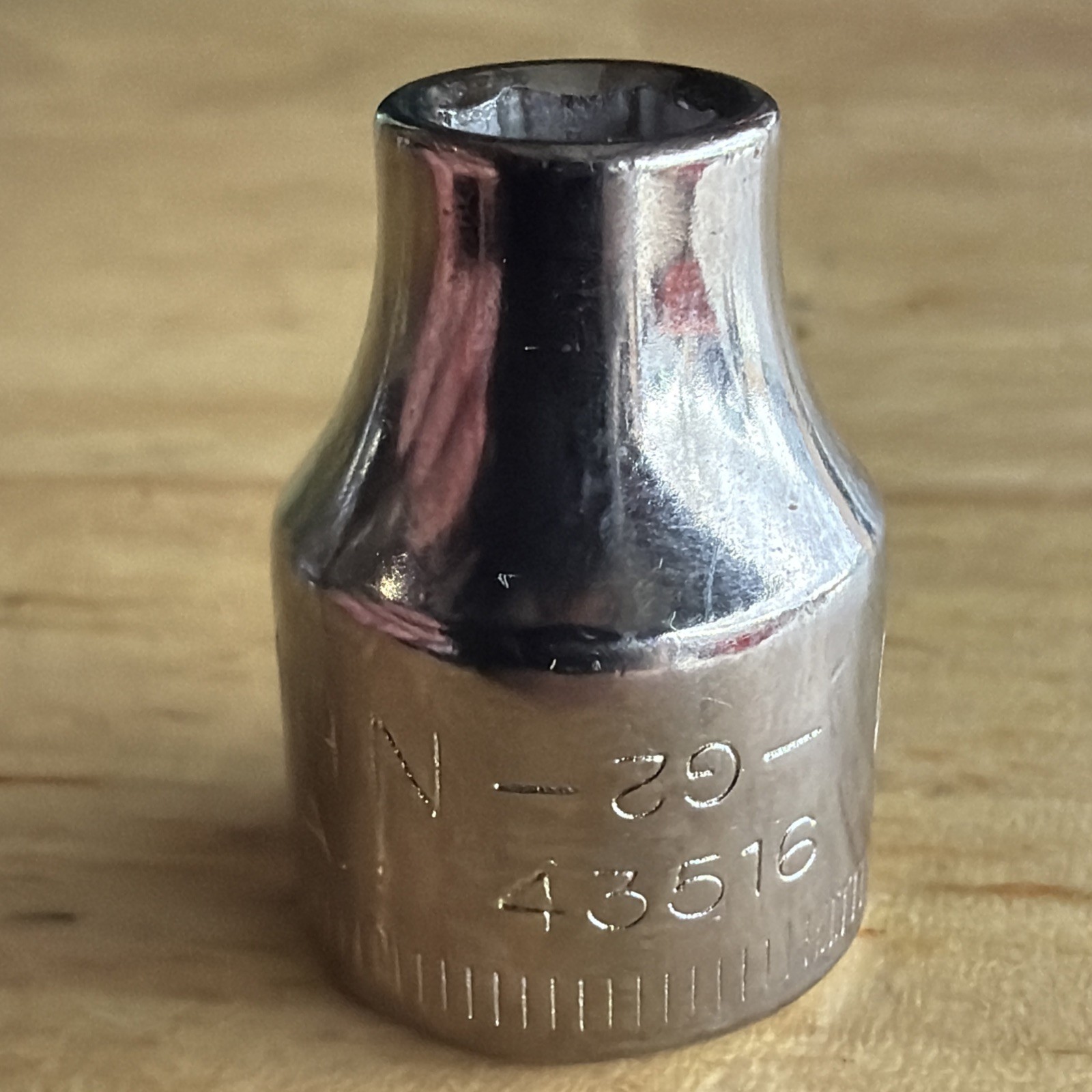 Craftsman 6mm Shallow Socket 3/8″ Drive 6 Point 43516 Inverted G2 Series USA