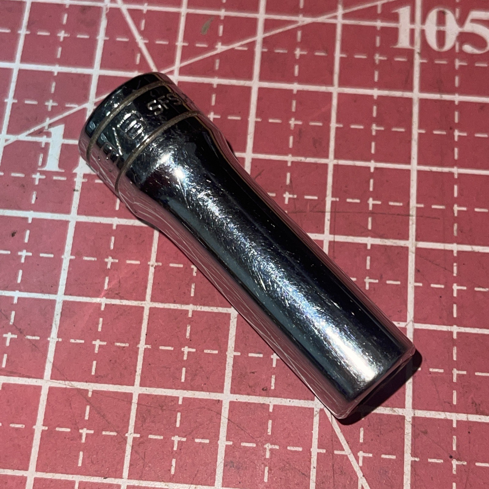 Snap on USA SFS121 3/8 In SAE 3/8″ Drive 6 Point Deep Socket SFS-121 Nice !!!