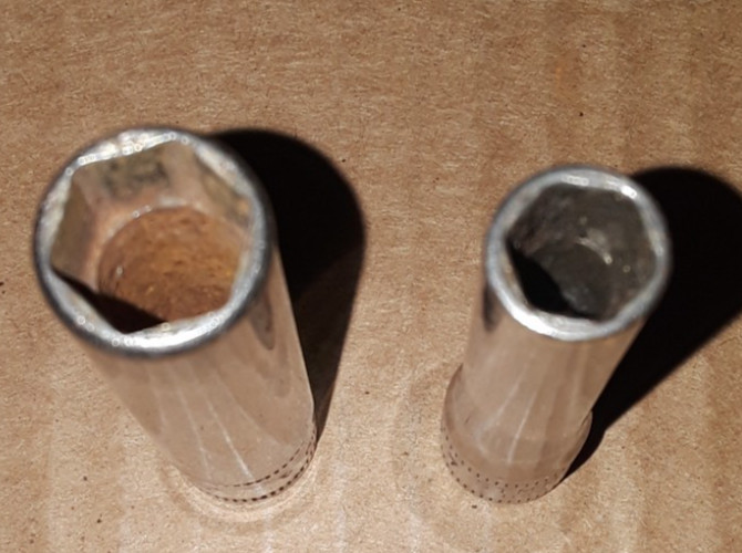 8 SnapOn Sockets 3/8 Impact 10, 15 1/4″D Chrome 7,10,11/32,3/8 & 3/8″D 9/16 3/4