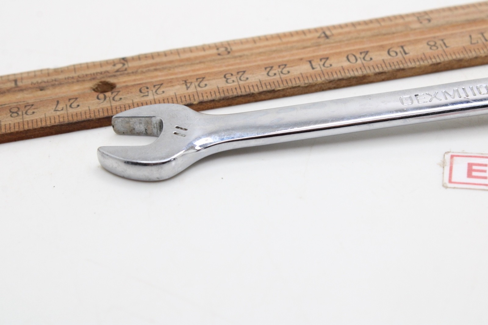 Snap-on OXEM110A 11 mm 12 Point Metric Flank Drive Combination Wrench 7.25″ USA