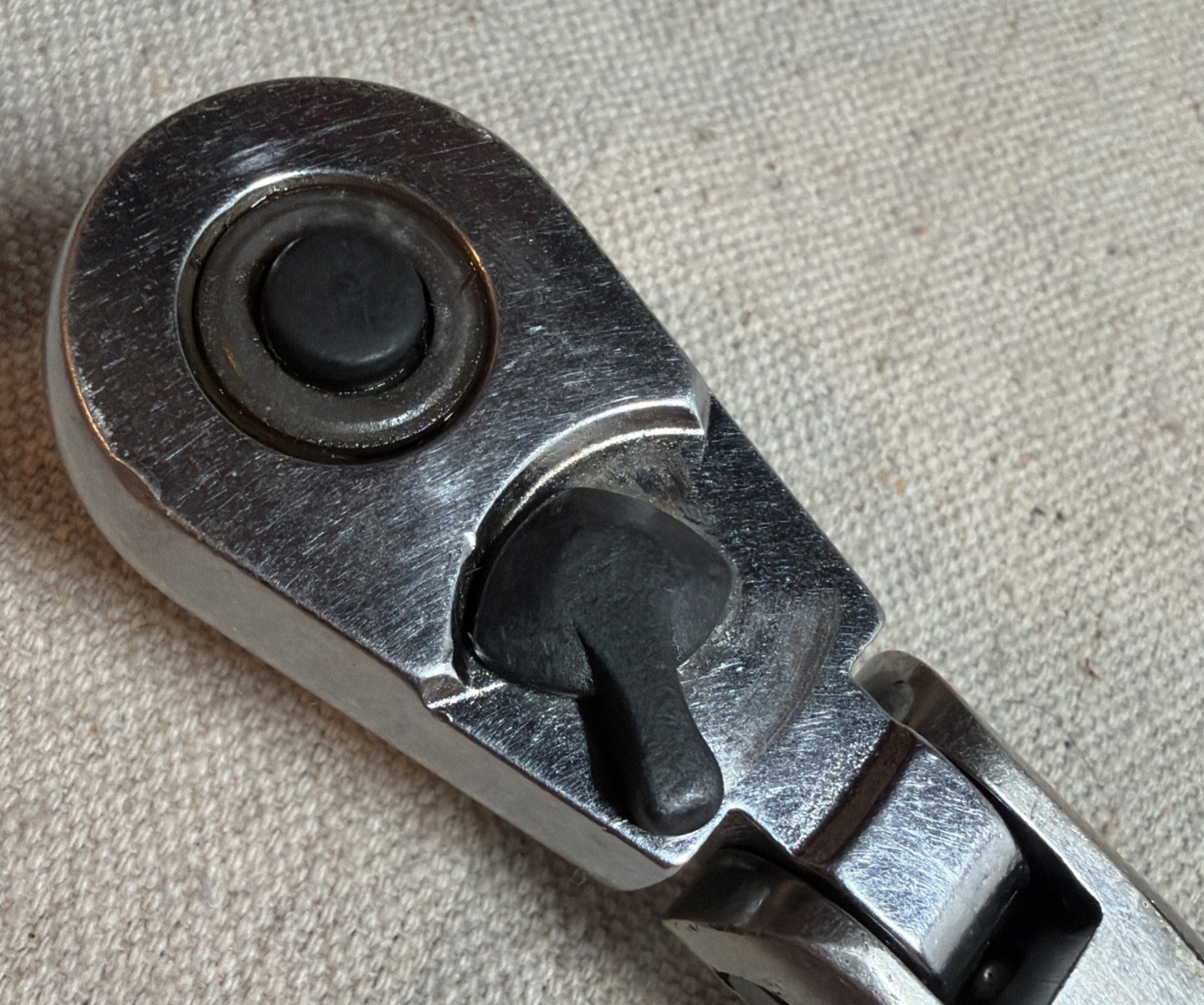 Craftsman 44834 KZ 3/8” Drive Stubby Flex Head Ratchet Quick Release USA Made