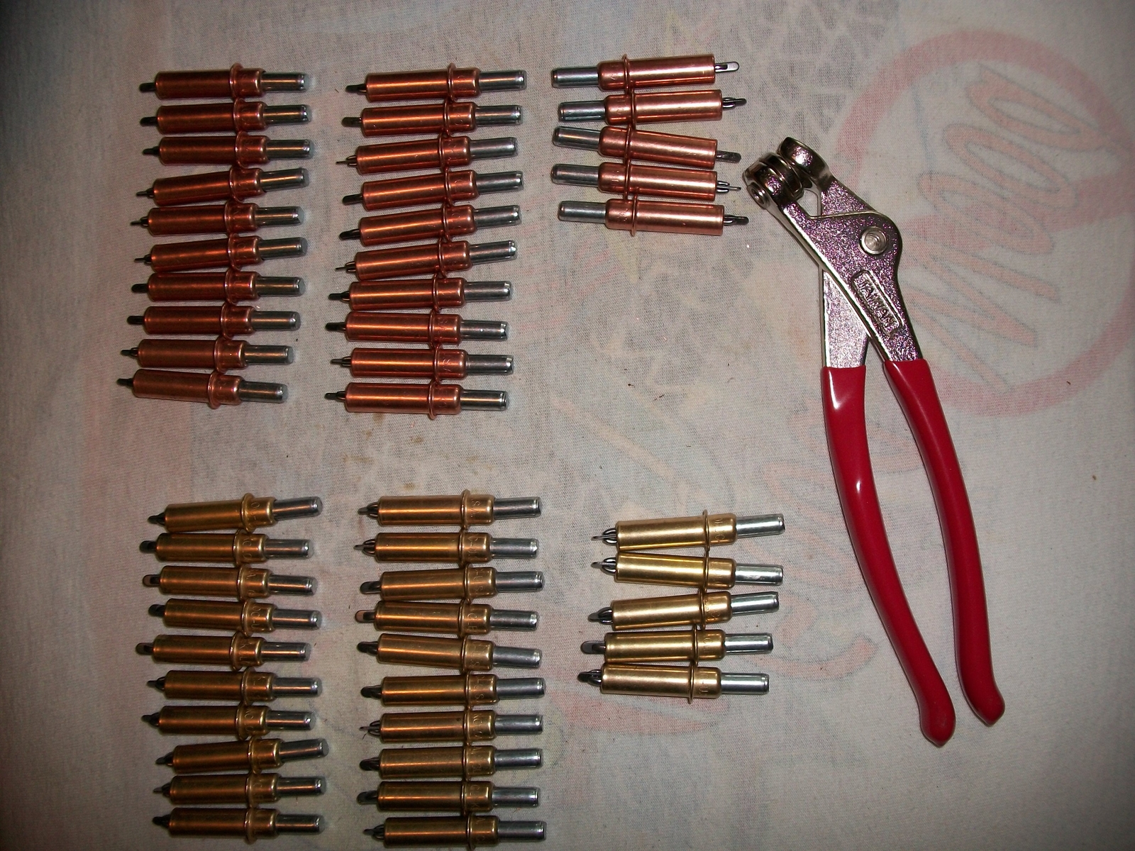 FMR SUPER CLECO KIT W/TOOL, KWIK-LOC MIXED SET 25-1/8″ AND 25- 3/16″ 50 PIECES