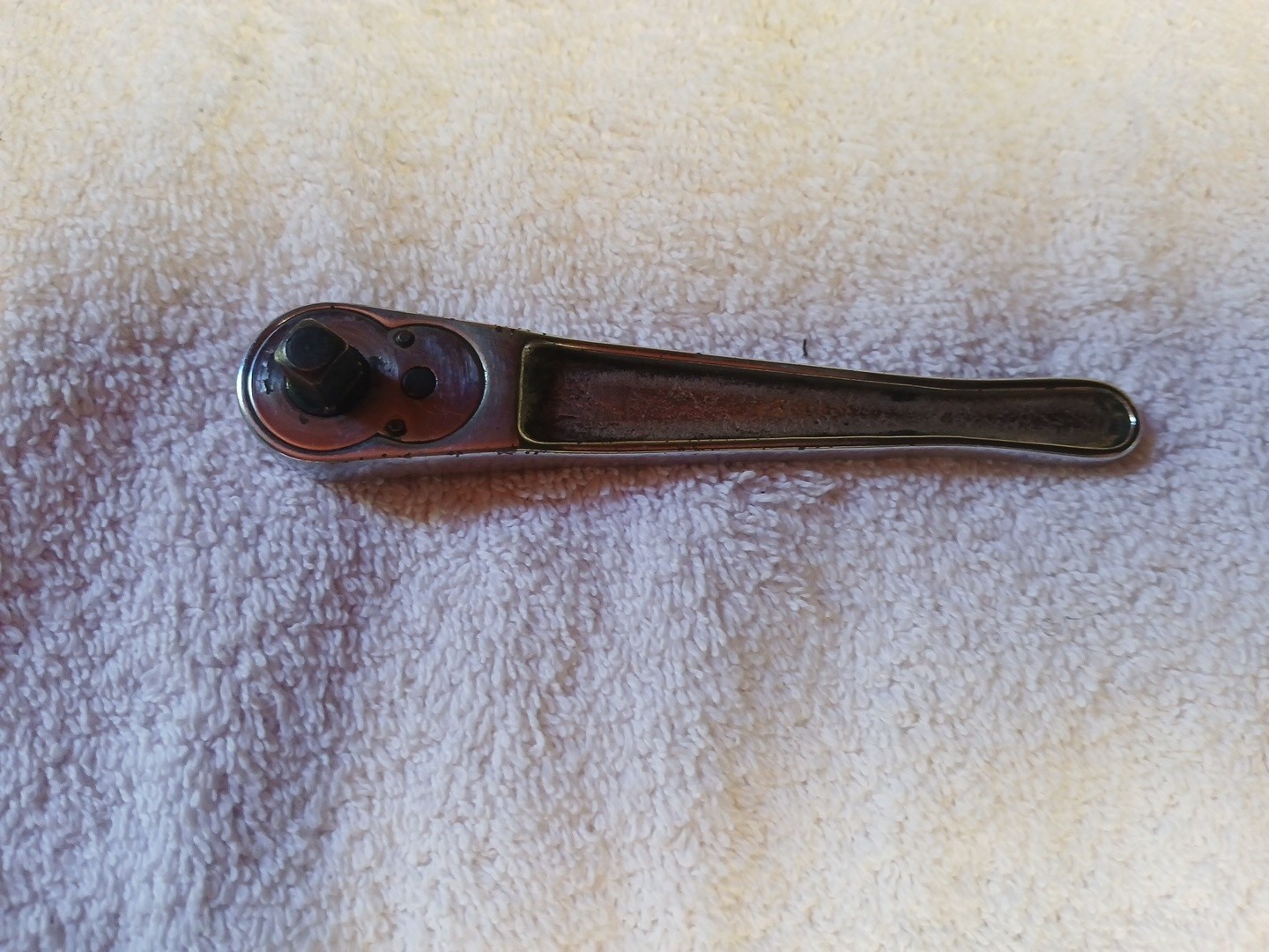 Vintage Snap On Tools MV71 1/4″ Drive Ratchet Nice Clean Working Condition