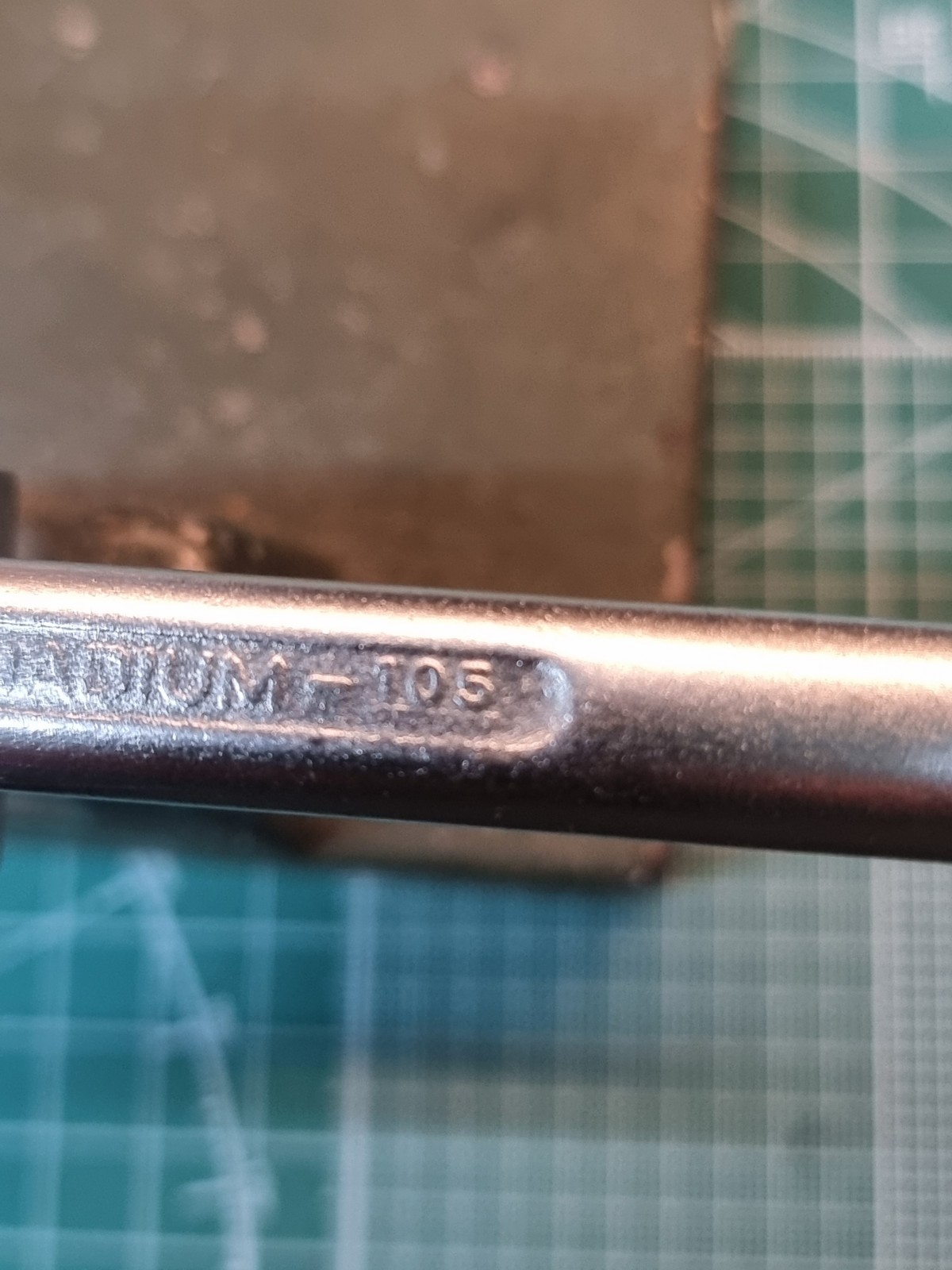 ELORA No105 series- 14mm x 15mm metric size – cranked ring Spanner