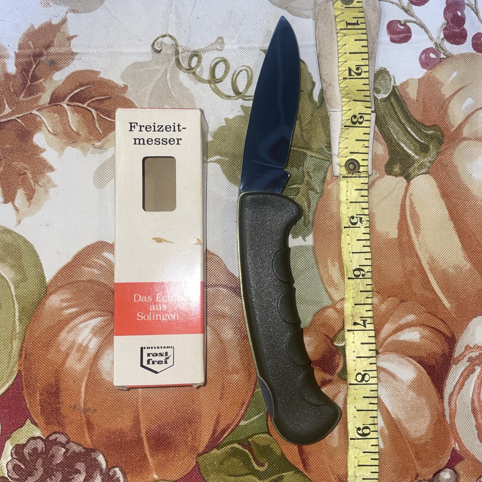 Rare Brand new Inox Solingen Lite 2 KC 10 Germany Pocket Knife Green. NOS.