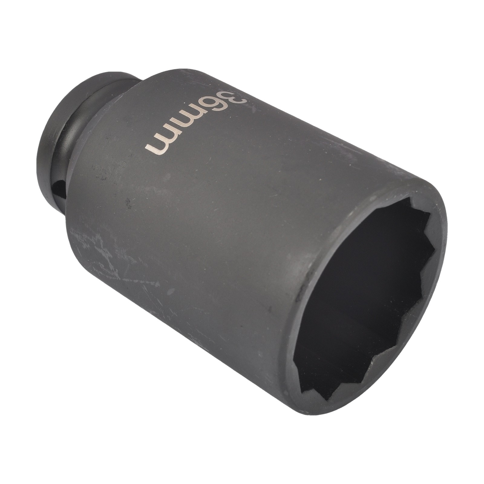 5PCS Black Deep Axle Nut Impact Socket Set 1/2″ Drive 12 Point 30 32 34 35 36mm