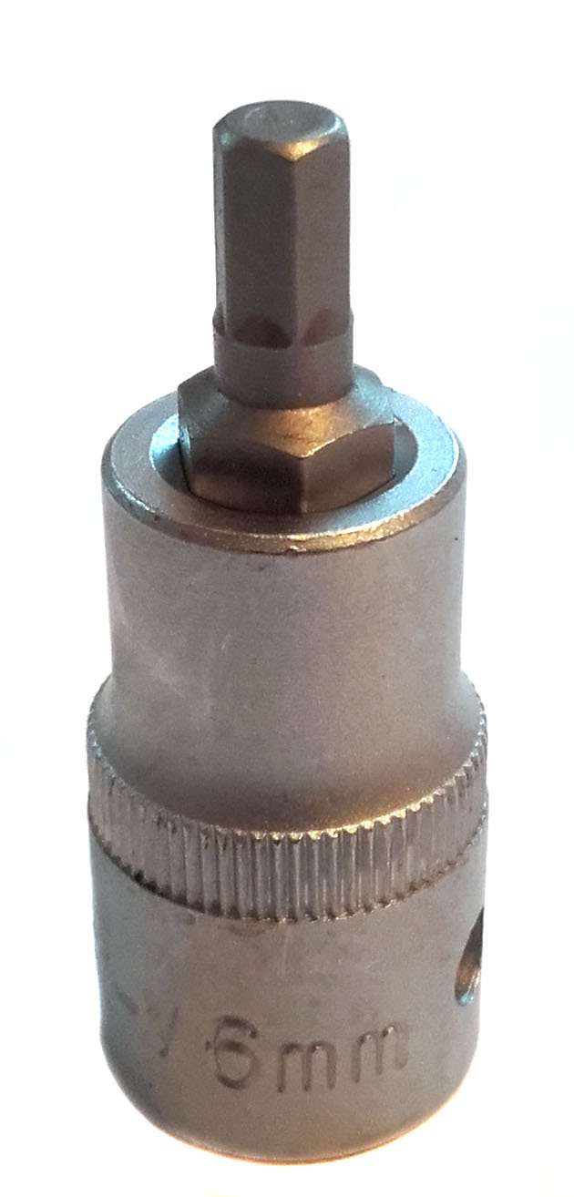 YATO YT-7725 Star Bit Socket 1/2″ Hex 6mm L50mm