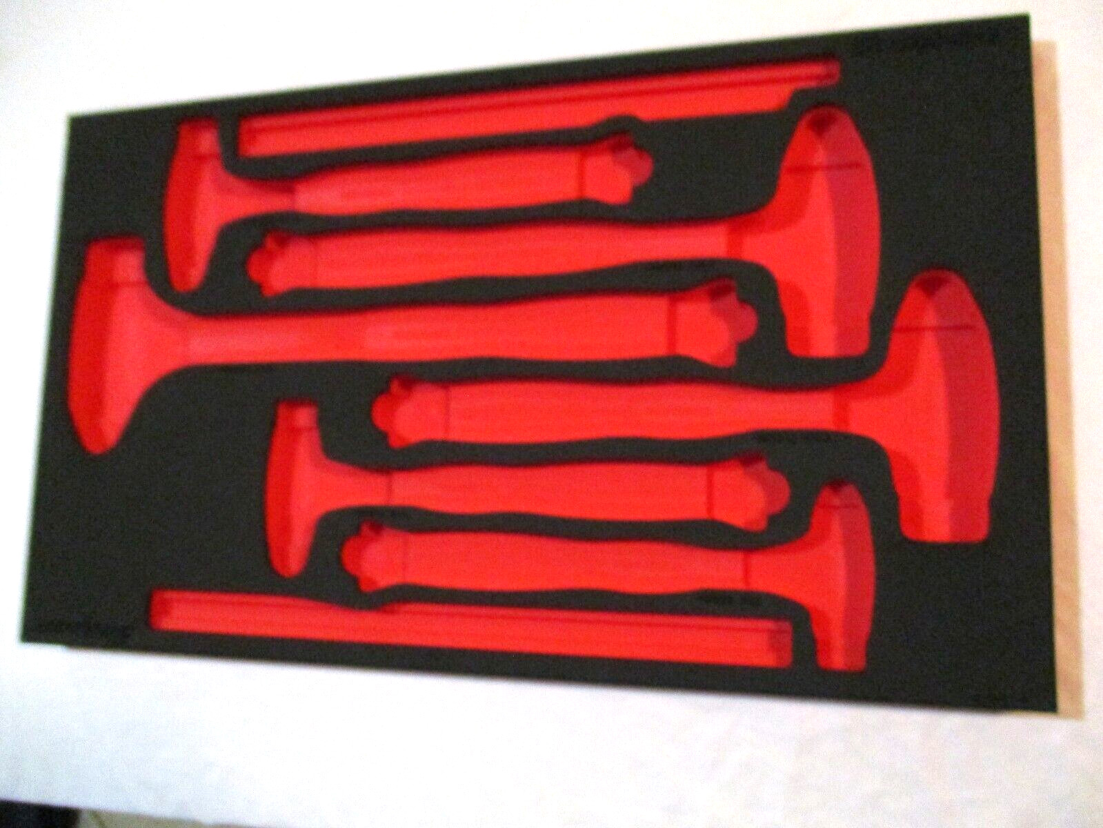 New Snap-on™ Foam Tray Ball Peen Dead Blow Hammer Set HBBD6FR 8 16 24 32 40 56oz