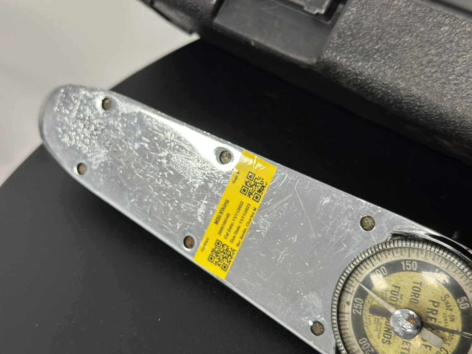 Snap-on TE250FU Torque 0-250 Ft-Lb, Torque Wrench, 1/2″ Drive – Pre-owned