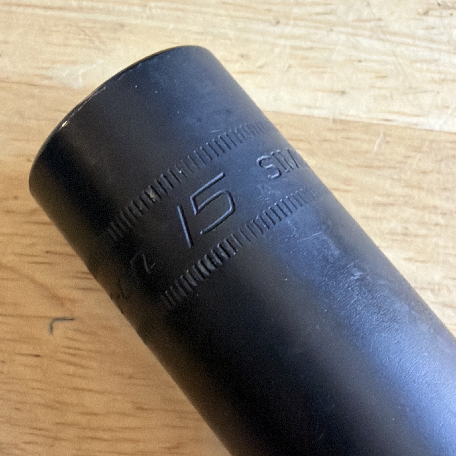 Snap On Tools 15mm Extra Deep Impact Socket 1/2″ Drive 6 Point SIMML150 USA
