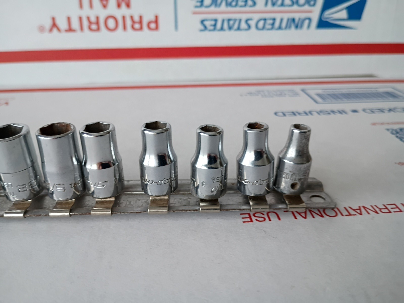 Snap On 1/4 Drive Sockets SAE