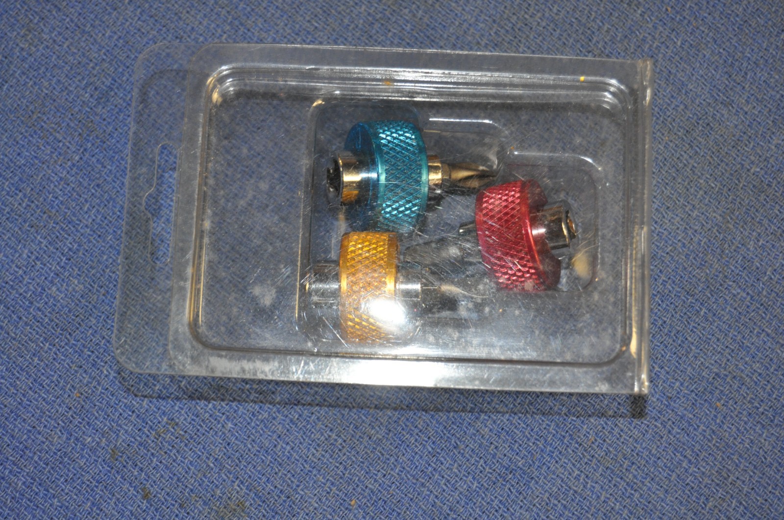 3 new – Craftsman thumb-finger drivers 1/4″ hex and square 41380 Made in USA