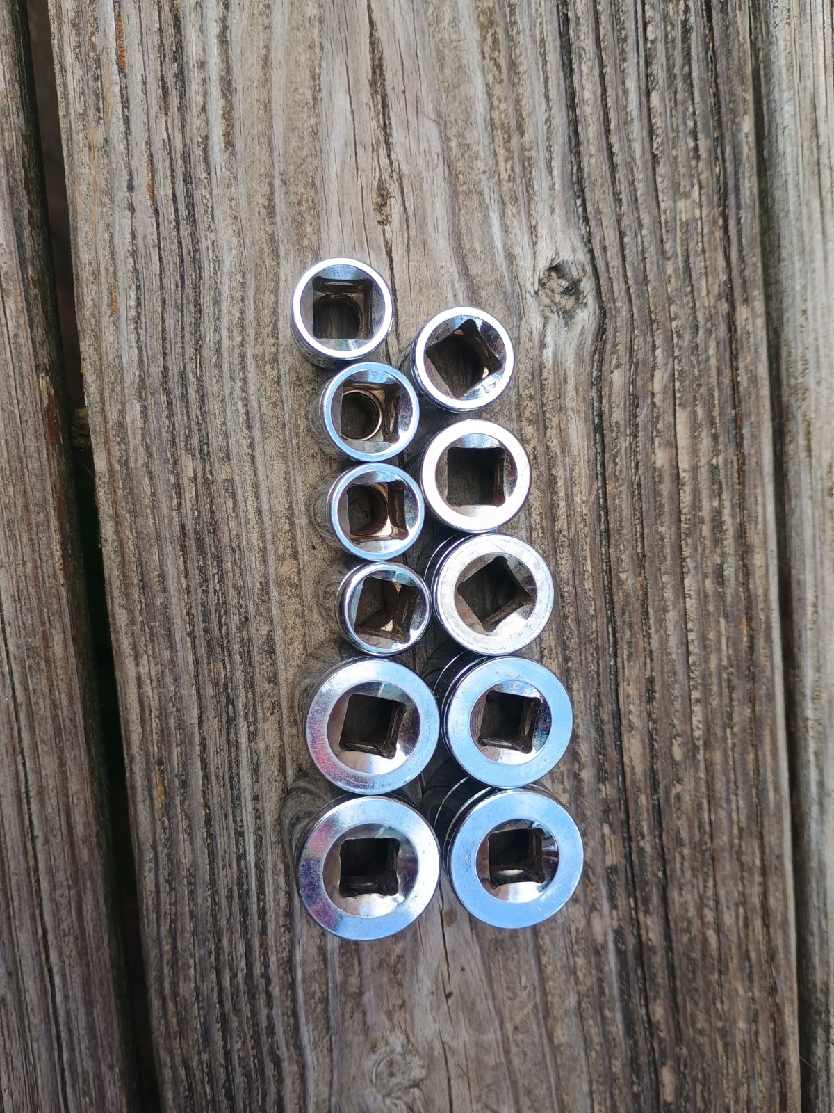 11 Pc Workforce 3/8″ Drive 6 Point Sockets Metric & SAE