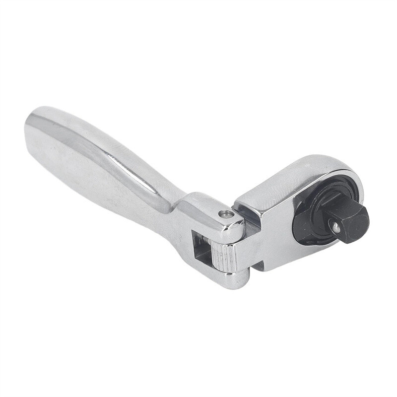 1/4 » Drive Ratchet, 2 in 1 Flex Head Ratchet, Multifunction Wrench Repair Tool