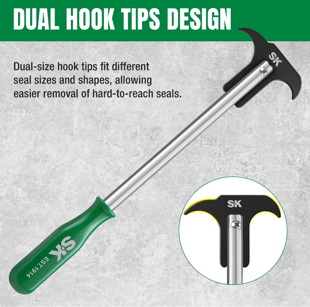 SK Seal Puller With Two Extra Blades NEW SK Professional Tools LIFETIME WARRANTY
