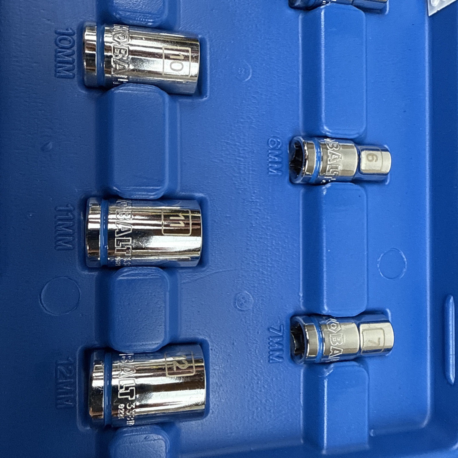 Kobalt 20-Piece Standard (SAE) and Metric Polished Chrome Mechanics Tool Set