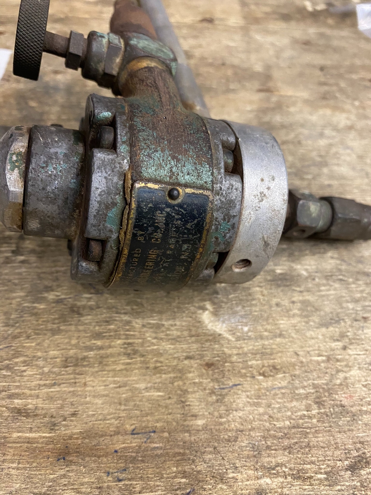 Vtg Tools USA Paint Mixer Air Stir Bodyman collectible Painter Garage Man Cave