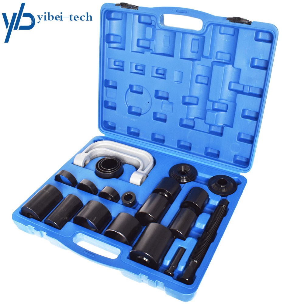 21Pcs Auto Repair Service Removal Ball Joint Press Tool Kit w/Master Adapter Set
