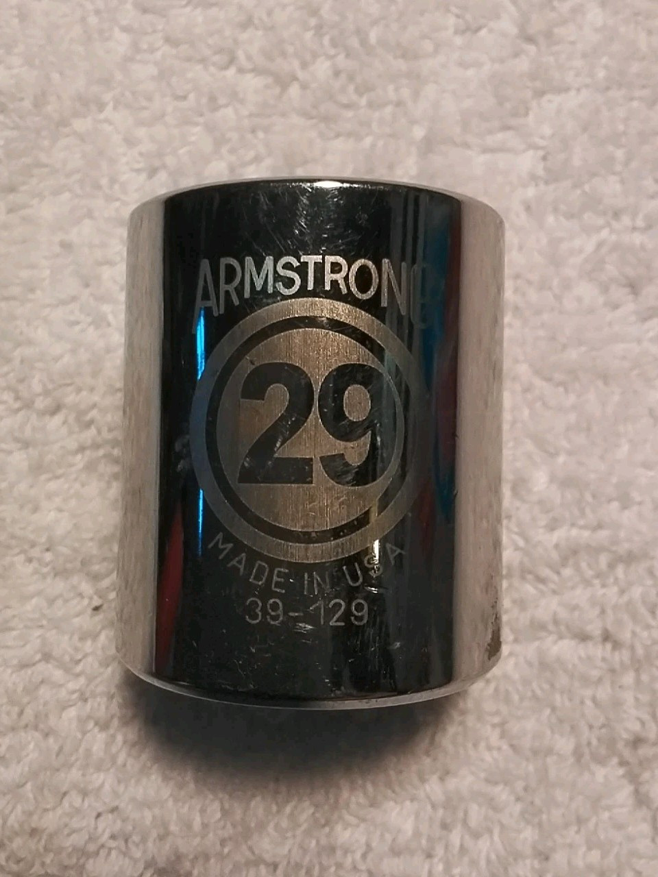 ARMSTRONG 39-129 1/2″ DRIVE 29MM 12pt SOCKET METRIC USA 🇺🇸
