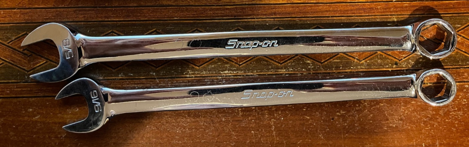 Vintage Snap-on OSH709A 6 Point Combination Wrench Set 9-Piece 5/16″-3/4″