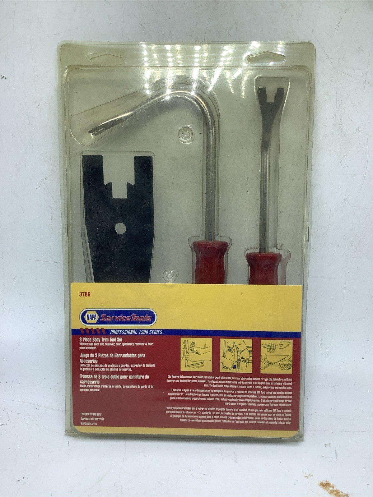Napa Service Tools professional 1500 series 2 piece Body Trim Tool Set 3786