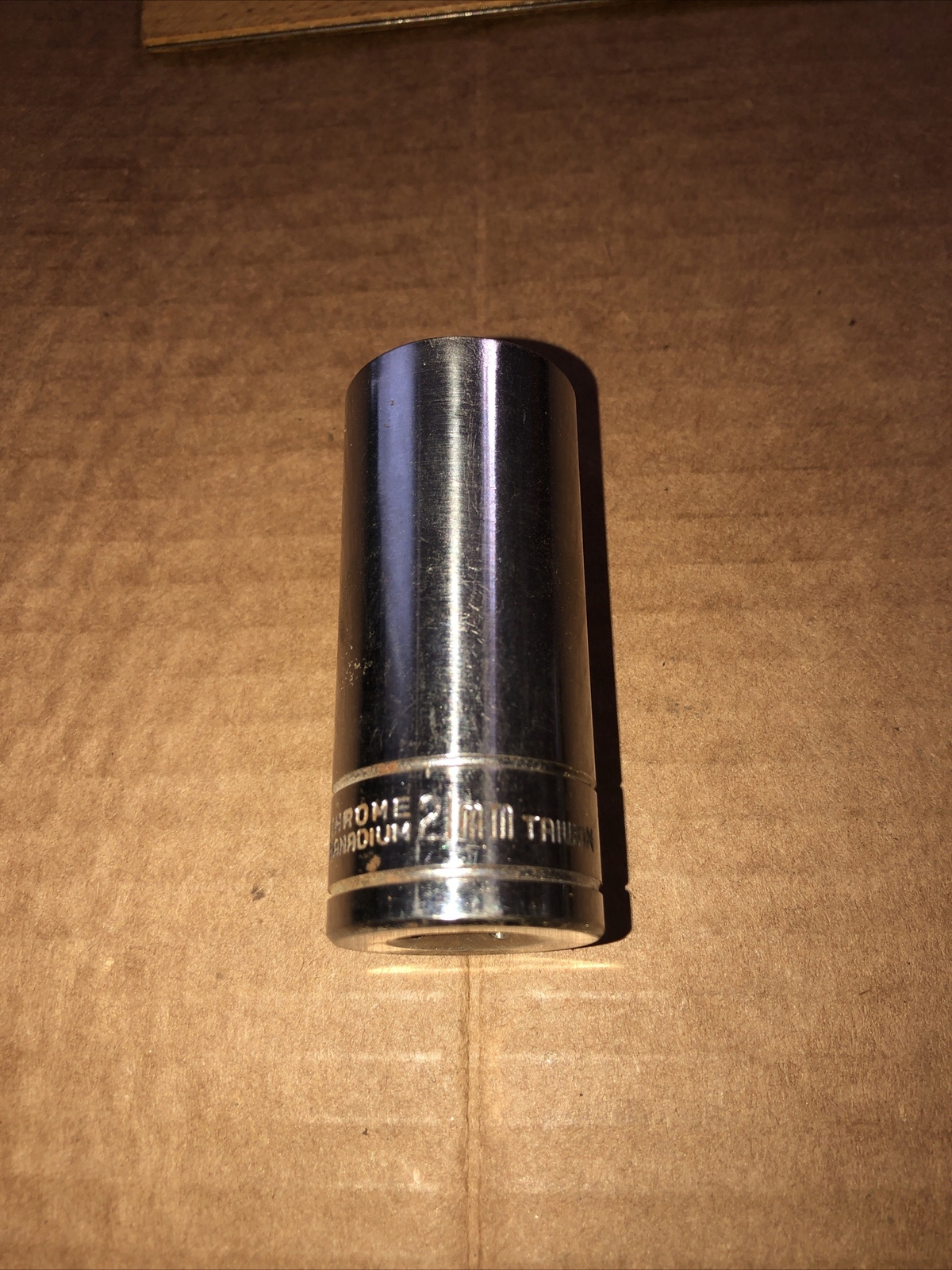 Great Neck 21mm 3/8″ Drive 6pt Deep Chrome Socket Minor Rusting See Photos !