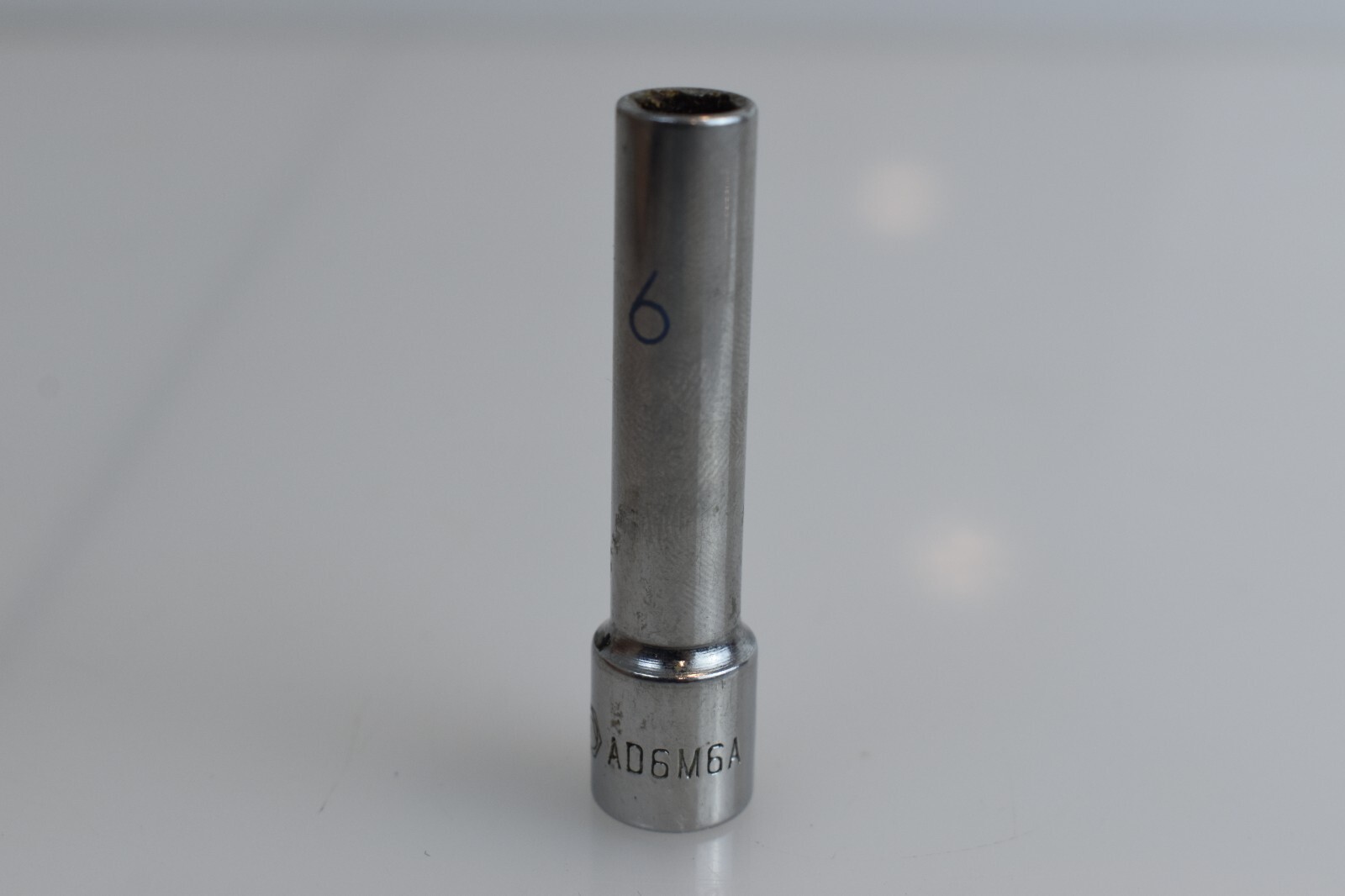 Matco Tools AD6M6A 6mm Metric Deep Socket 1/4″ Drive 6 Point Chrome Finish