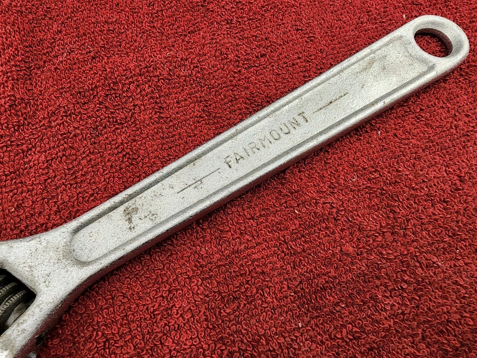 Vintage Fairmount 10″ Adjustable Wrench A-10