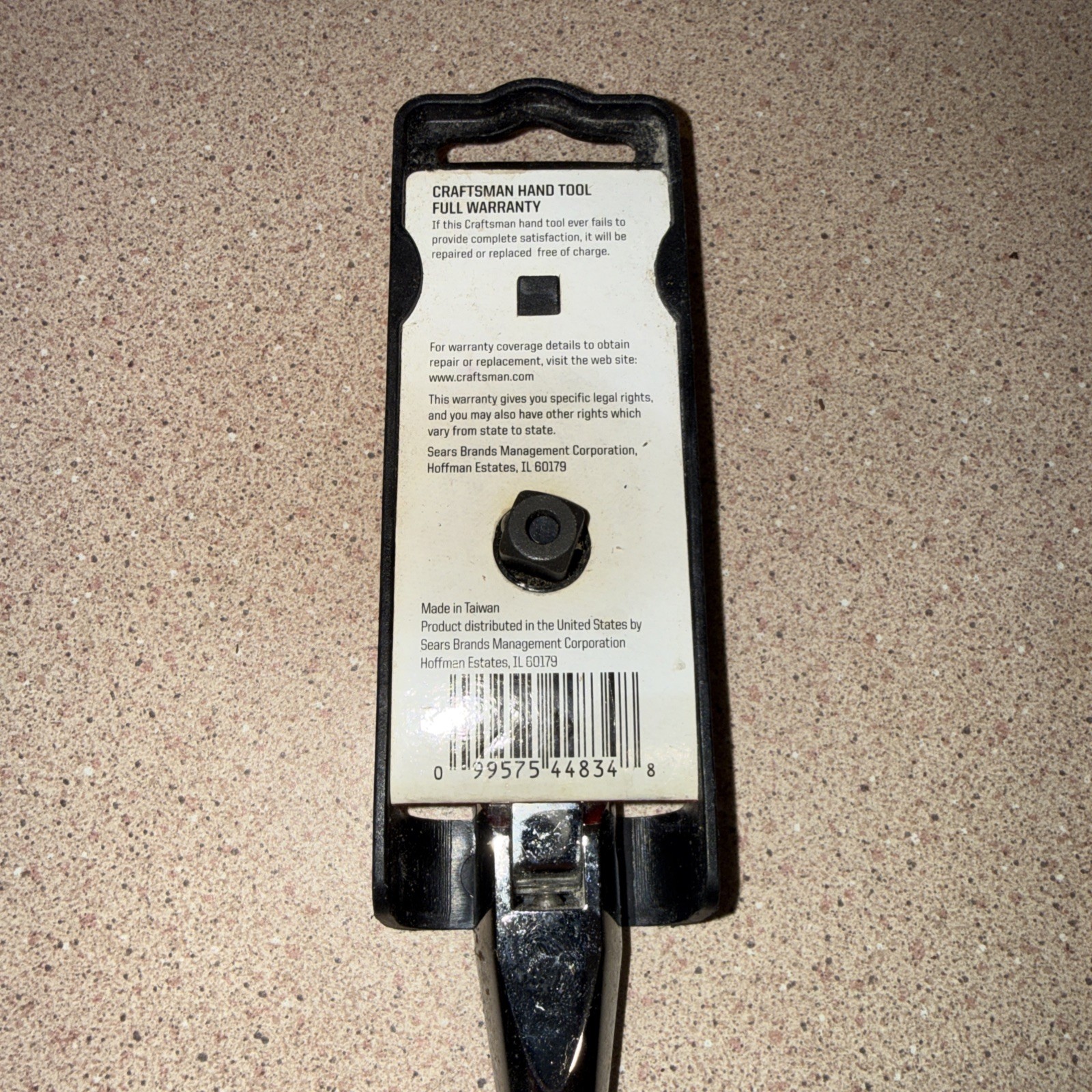 Vntg SEARS Craftsman 3/8″ Dr Stubby Flex Head Full Polish Ratchet VR 44834