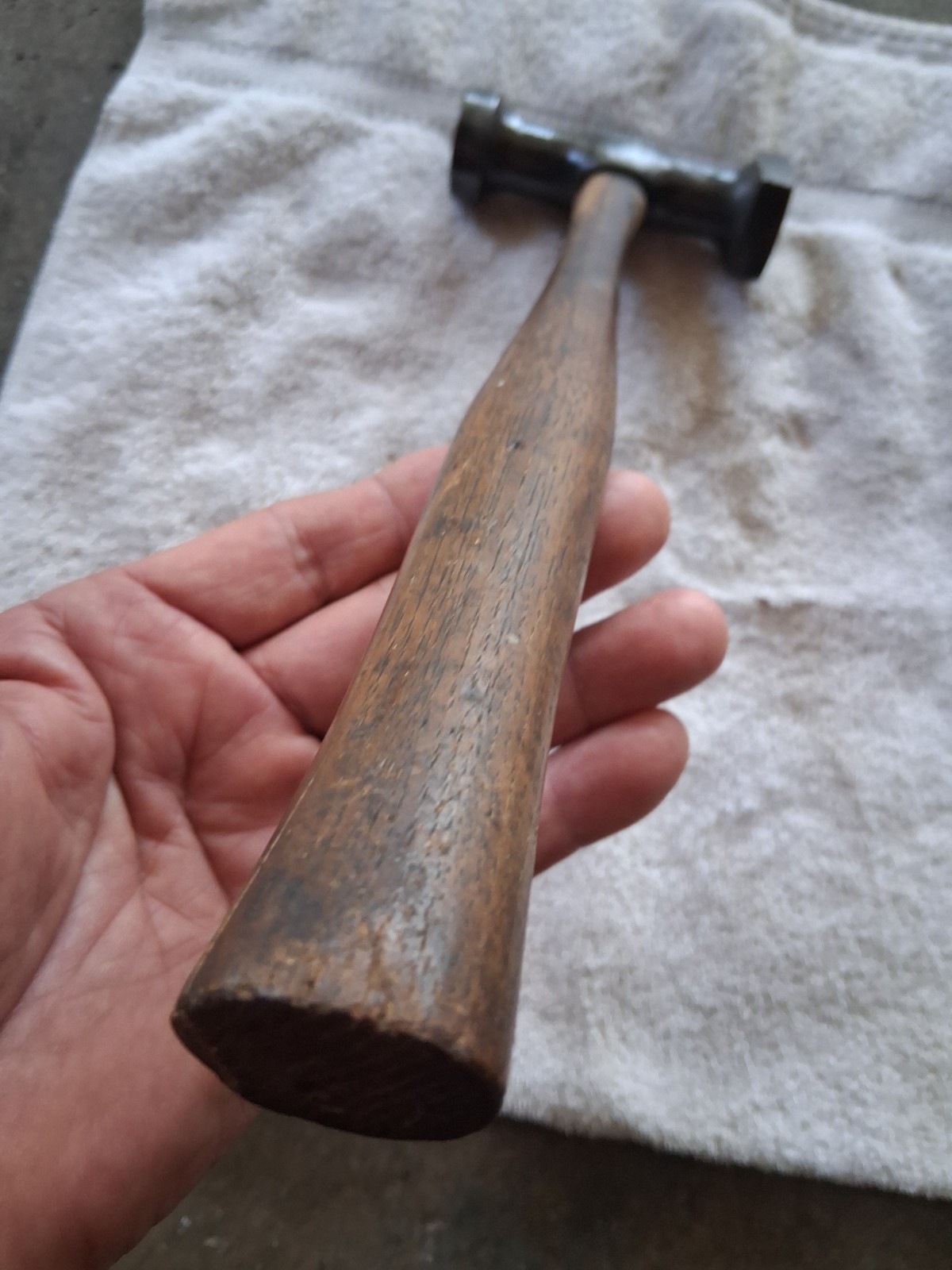 VTG Fairmount Cleveland Drop Forged 160-G Auto Body Hammer Original Handle USA