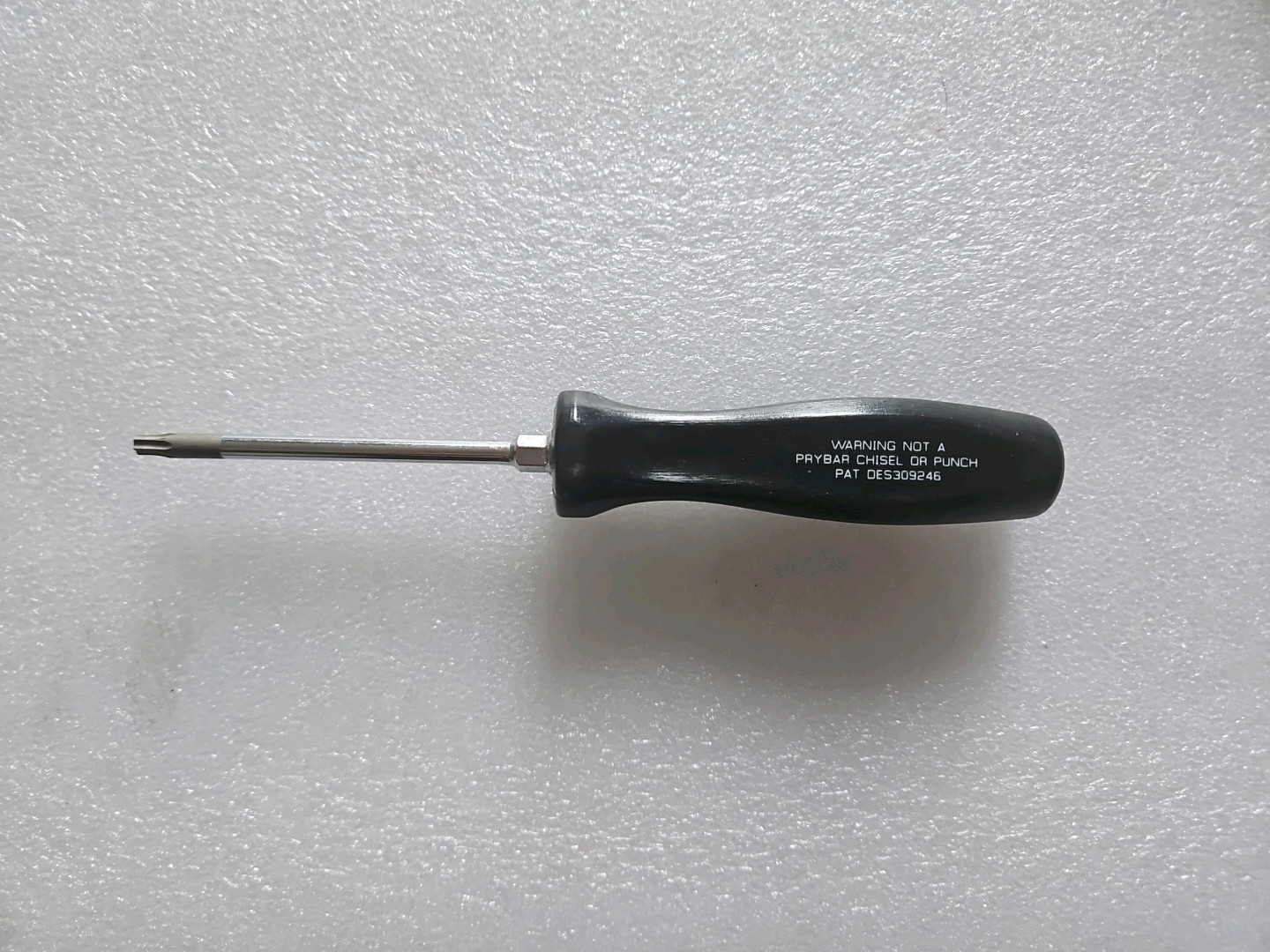 Snap On Tools USA NEW BLACK Soft Grip T20 Torx Screwdriver SDTX320 NEW