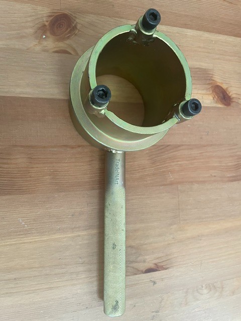 TradeINArt Crankshaft Harmonic Balancer Pulley Holder Tool Mercedes M112 M113