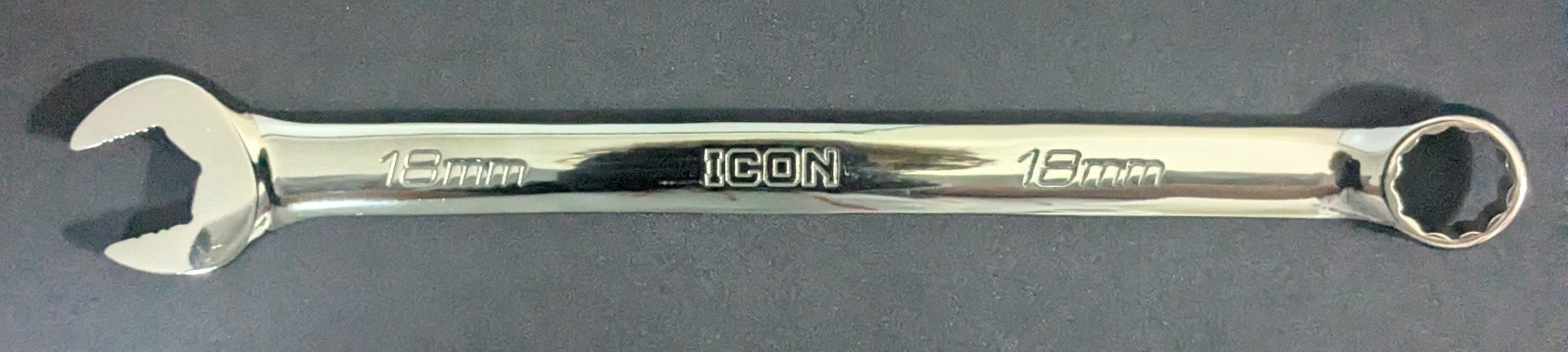 ICON WCAM-14 COMBINATION WRENCH ANTI SLIP 12 POINT METRIC POLISHED (YOU PICK)
