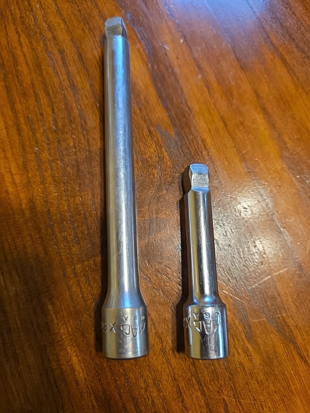 2 Mac Ratchet Socket Extensions 3/8″ Drive Wobble 3″- 6″