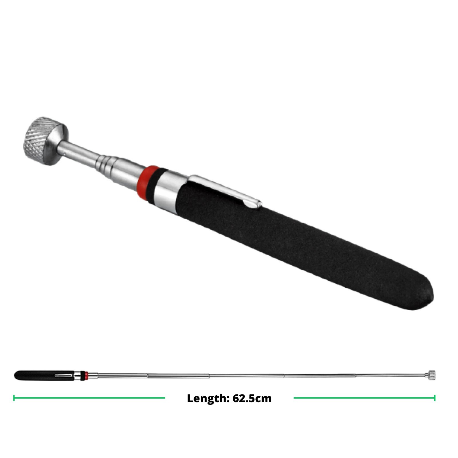 Magnetic Pick Up Tool Long Reach Magnet Extendable Telescopic Bolt Pick Up