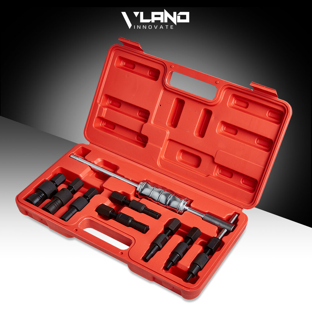 9pc Blind Hole Inner Bearing Puller Set Remover Slide Hammer Internal Kit 8-32mm