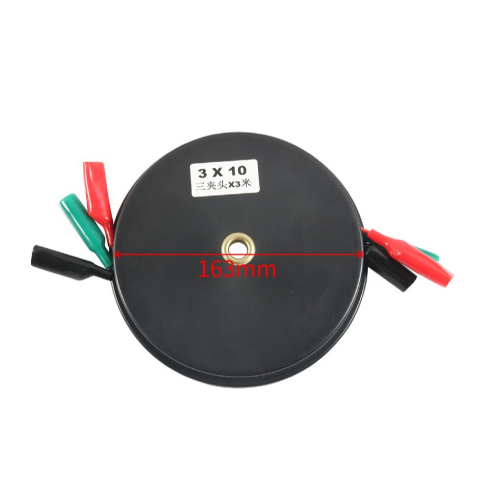 Easy To Carry Electrical Troubleshooting Compact Reel Design Insulated Clips
