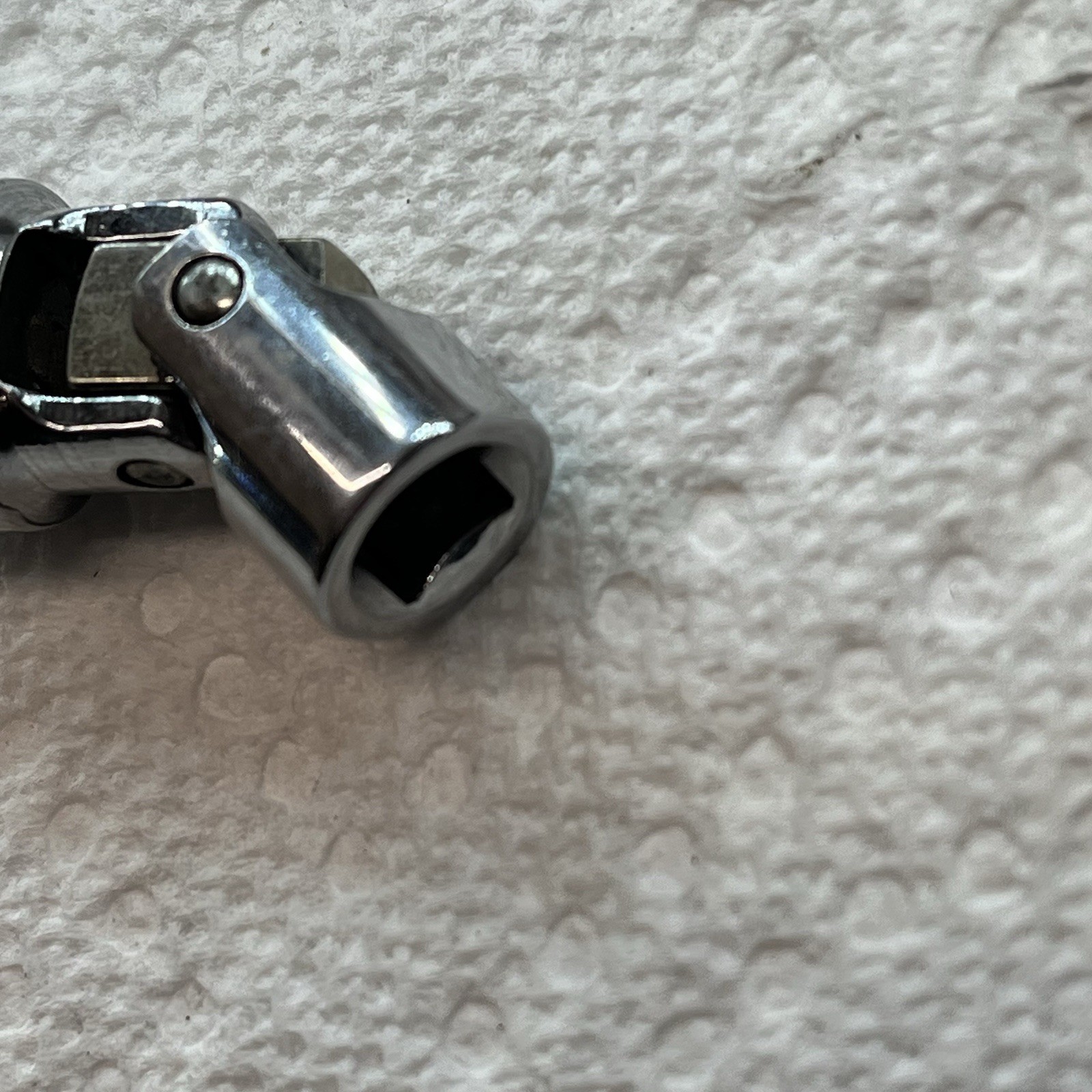 S-K #43514 Socket 7/16″ flex short 1/4″ drive 6 point