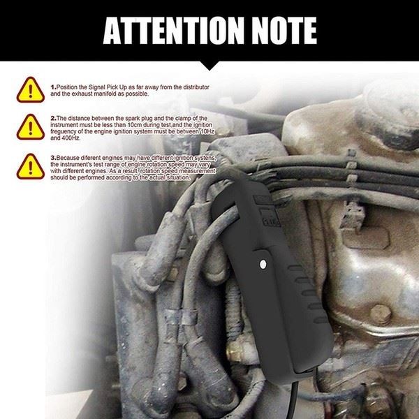 Clamp Meter Accurate RPM Measurement Automotive Compatibility Easy To Carry