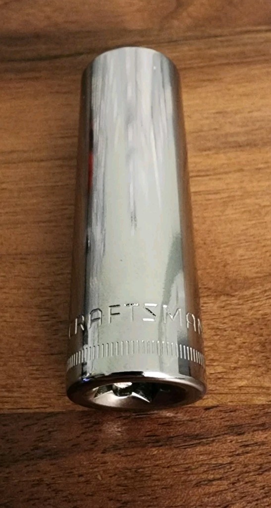 Craftsman 15mm Deep Well Socket 6 Point 3/8 Drive S-AC 44432